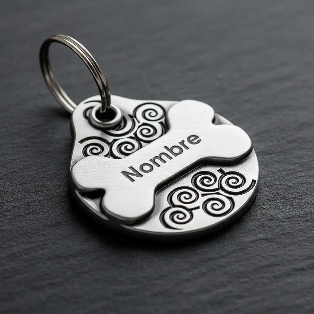 Placa Classic Circular PetCode