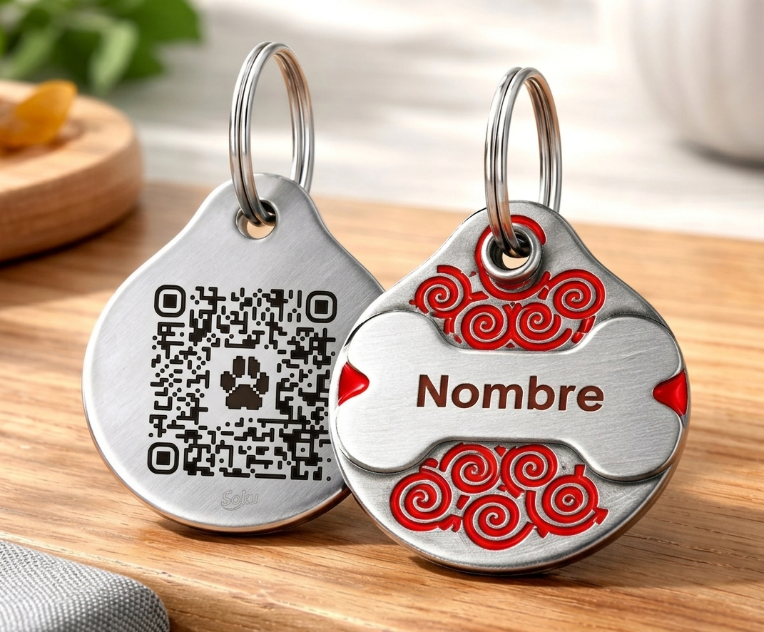Placa Classic Circular PetCode